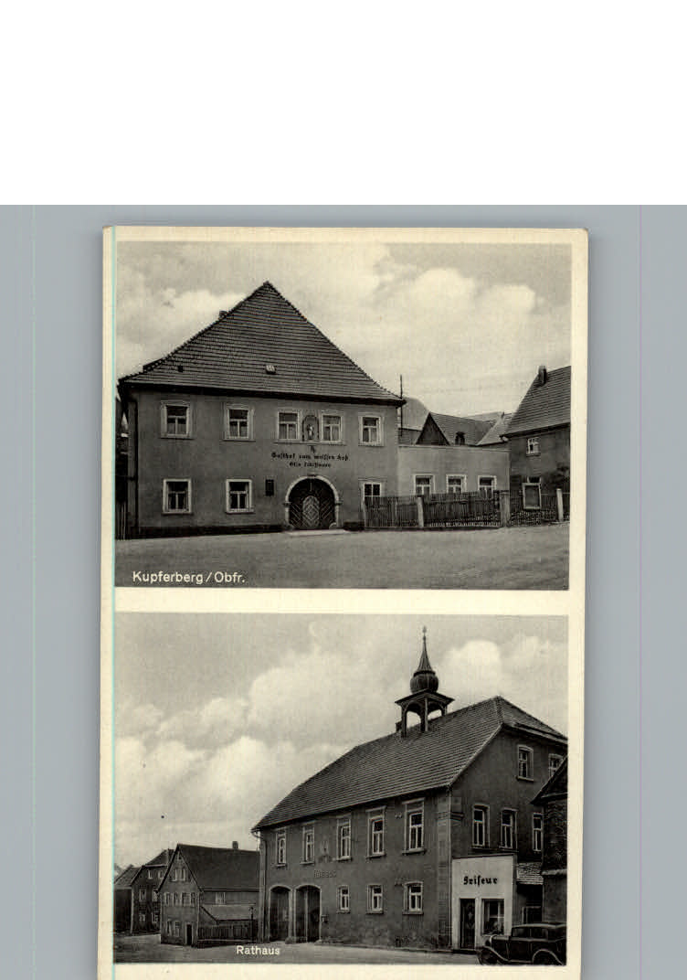 Kupferberg Oberfranken Gasthof zum weissen Ross