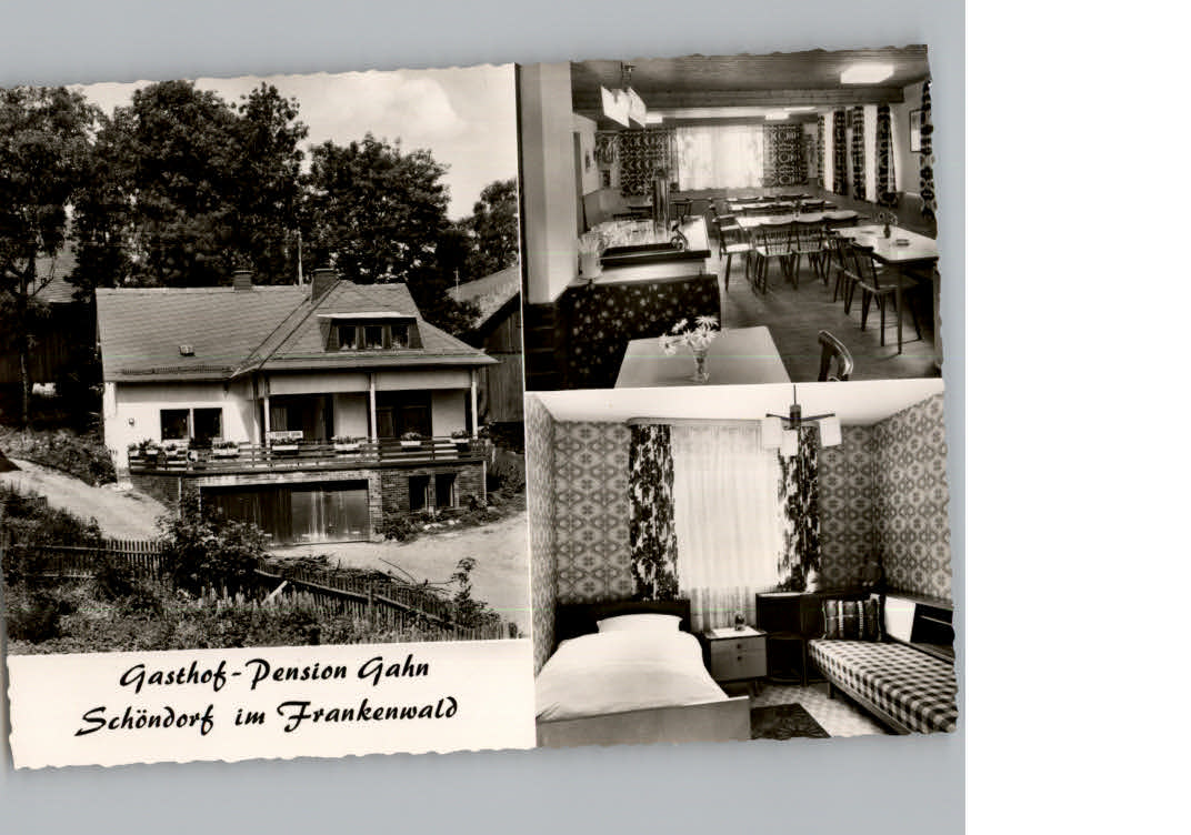 Schoendorf Kulmbach Gasthof Gahn