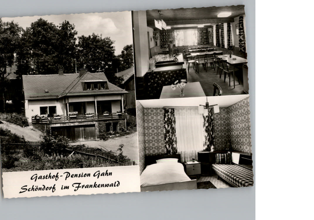 Schoendorf Kulmbach Gasthof Gahn