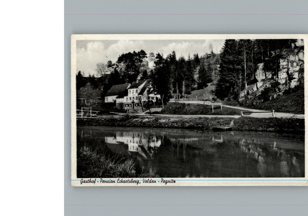Velden Mittelfranken Gasthof Pension Eckartsberg
