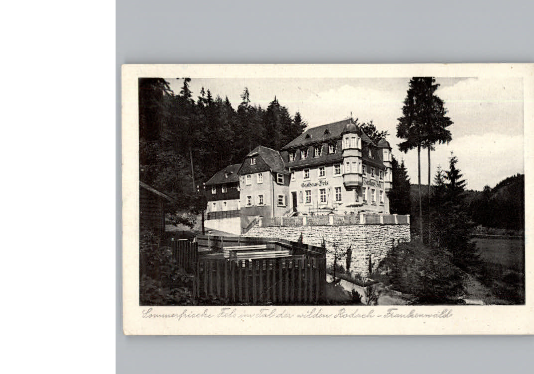 Bernstein Wald Gasthaus Fels