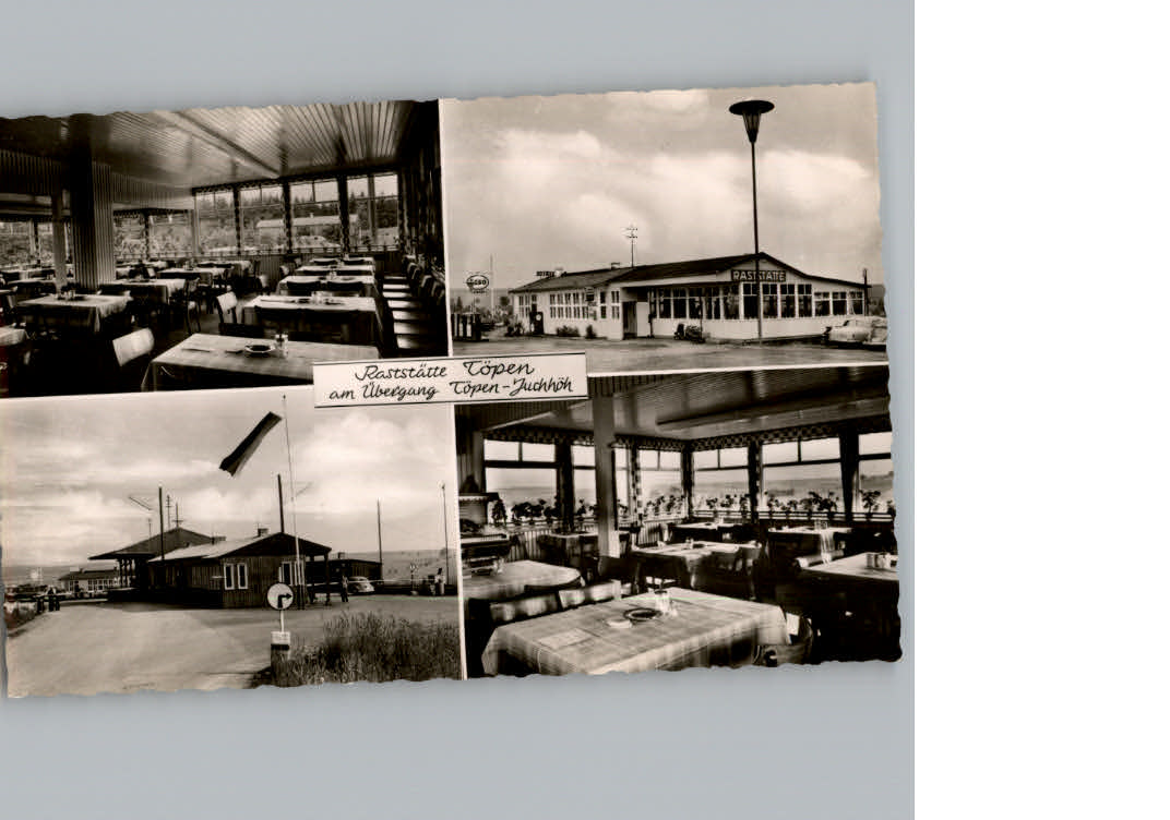 Toepen Raststaette Toepen Grenzuebergang