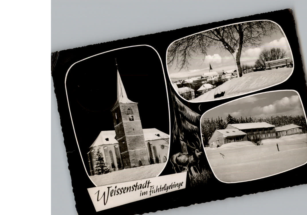 Weissenstadt Winter-Karte