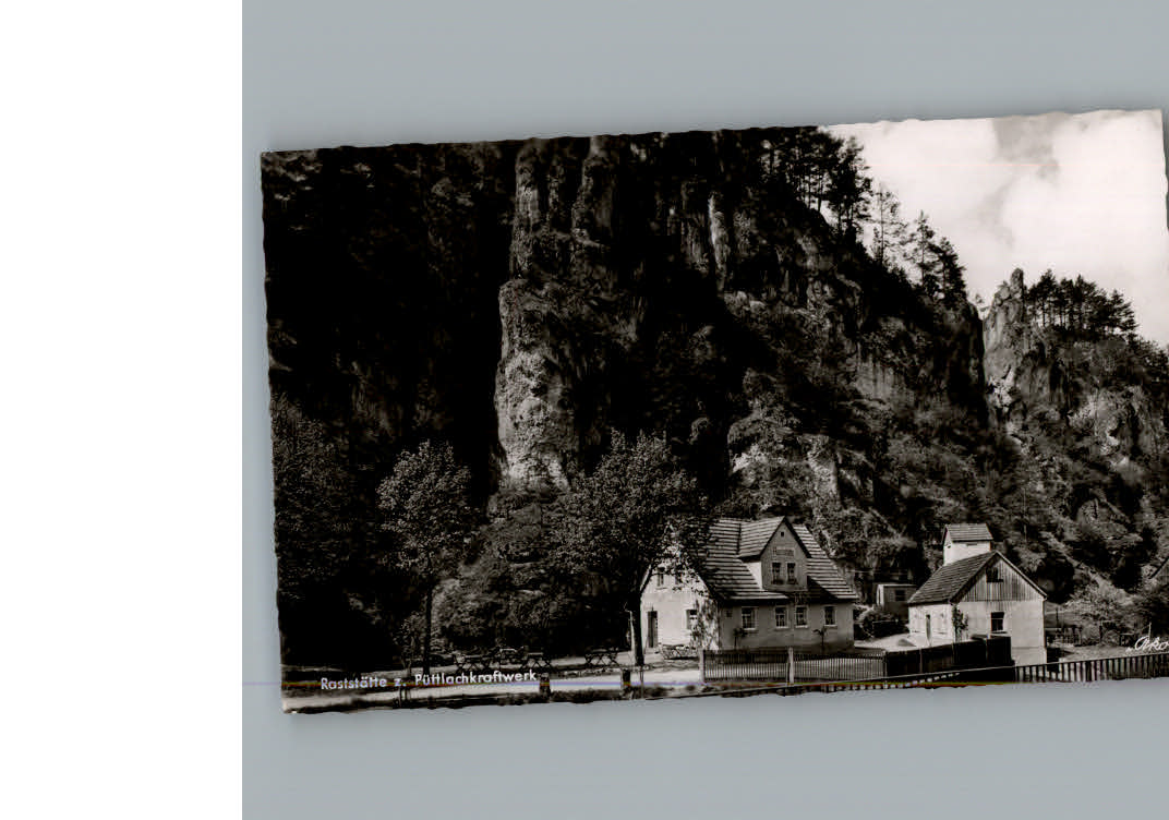 Tuechersfeld Raststaette zum Puettlachkraftwerk