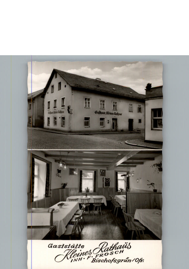 Bischofsgruen Gaststaette Kleines Rathaus