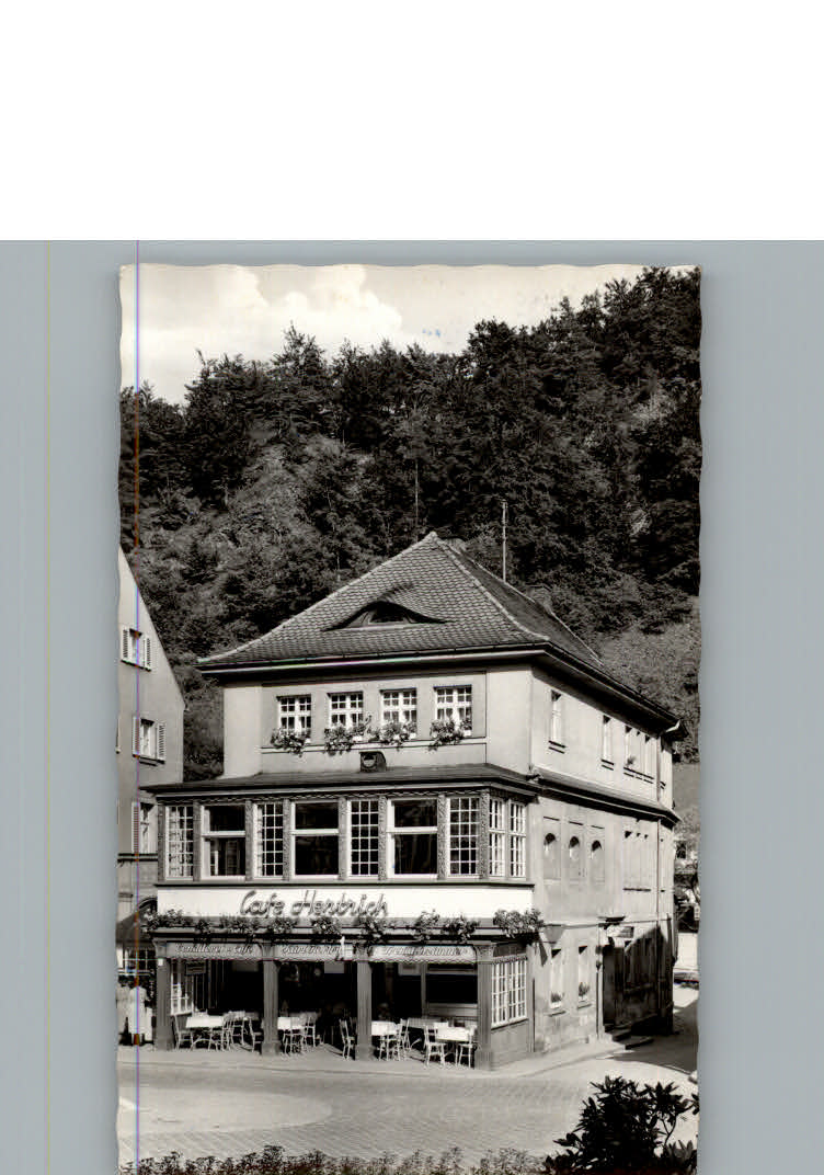 Bad Berneck Cafe Konditorei Pension Hertrich