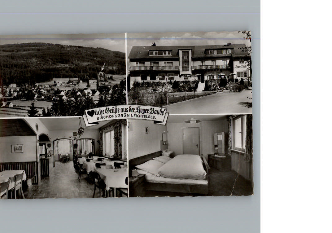 Bischofsgruen Restaurant Pension Hoyer-Baude