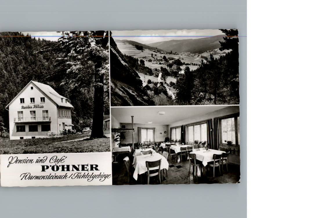 Warmensteinach Cafe Pension Poehner