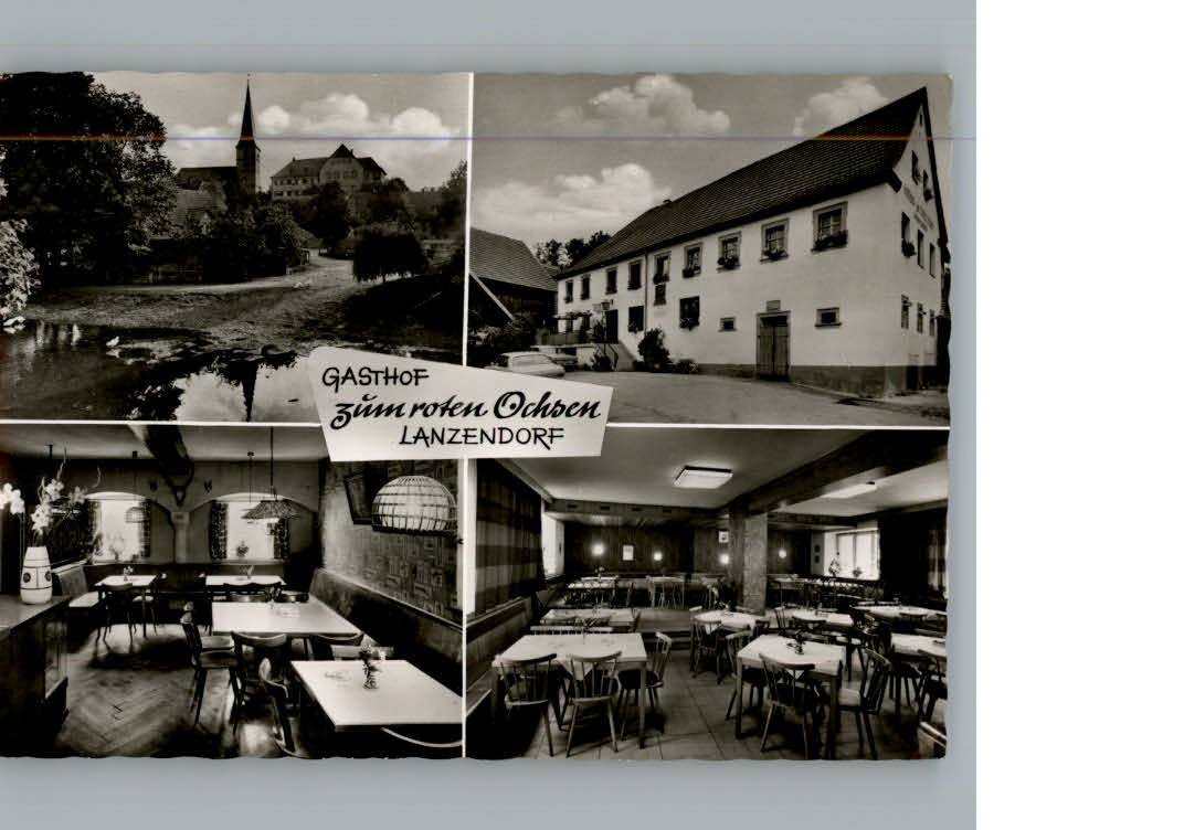 Lanzendorf Oberfranken Gasthof Zum roten Ochsen