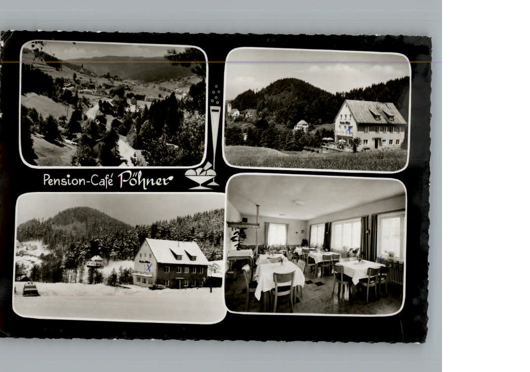 Warmensteinach Cafe Pension Poehner