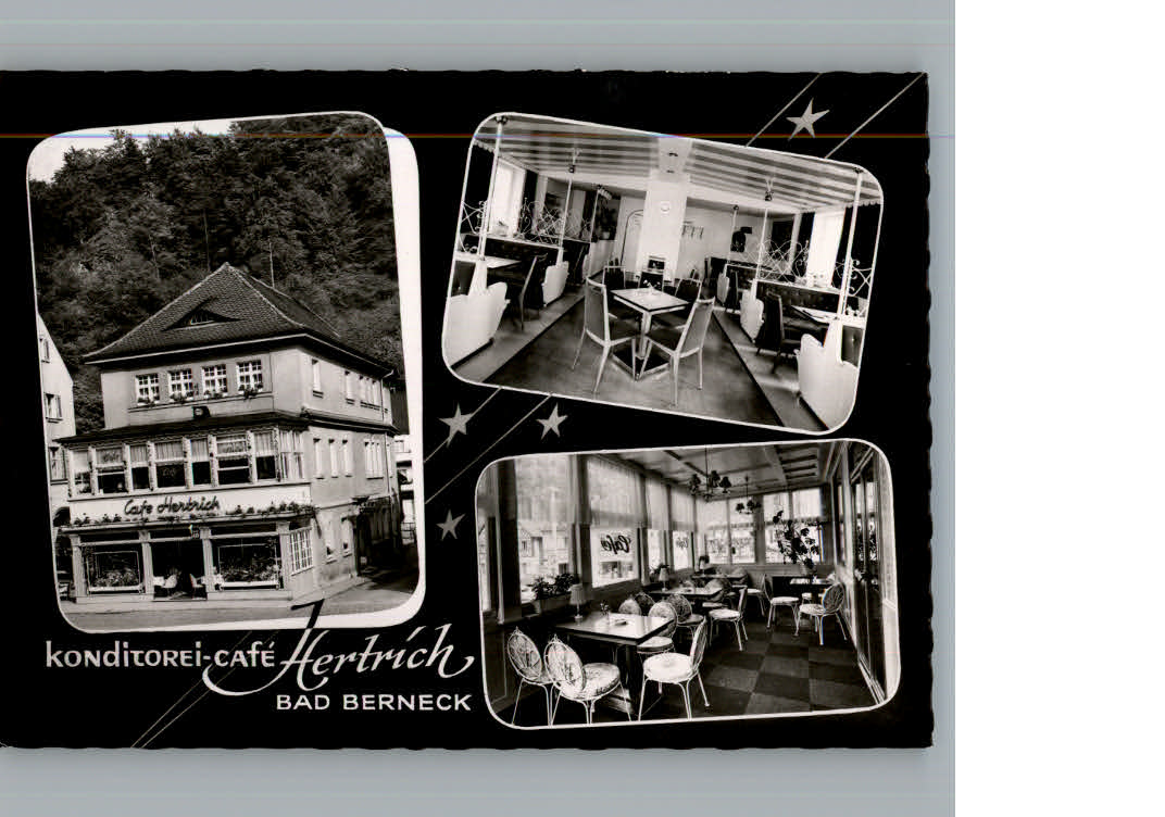Bad Berneck Cafe Konditorei Pension Hertrich