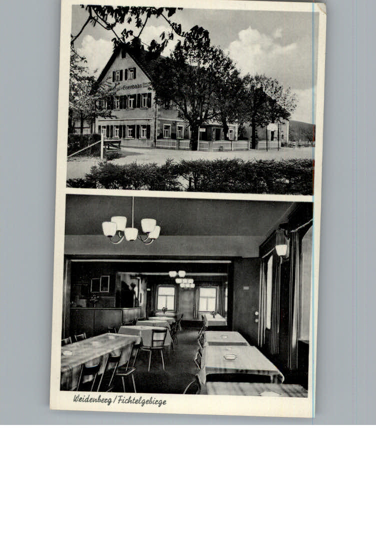 Weidenberg Gasthof Pension Zur Eisenbahn