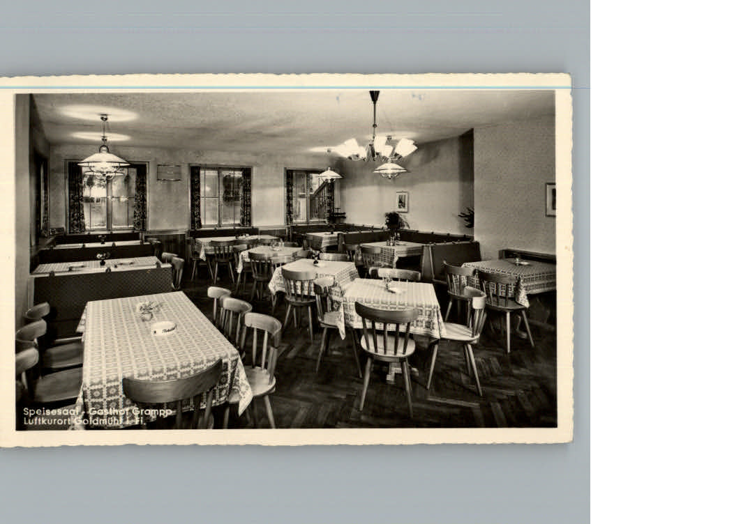 Goldmuehl Fichtelgebirge Gasthof Grampp