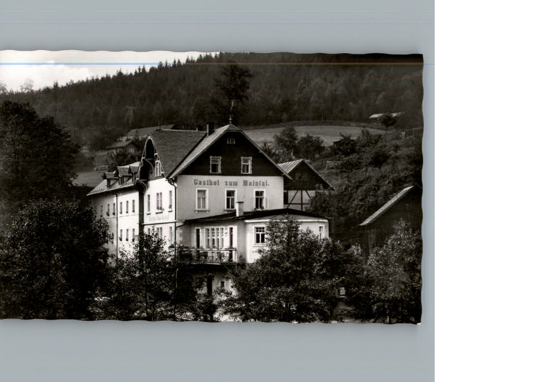 Bischofsgruen Gasthof zum Maintal