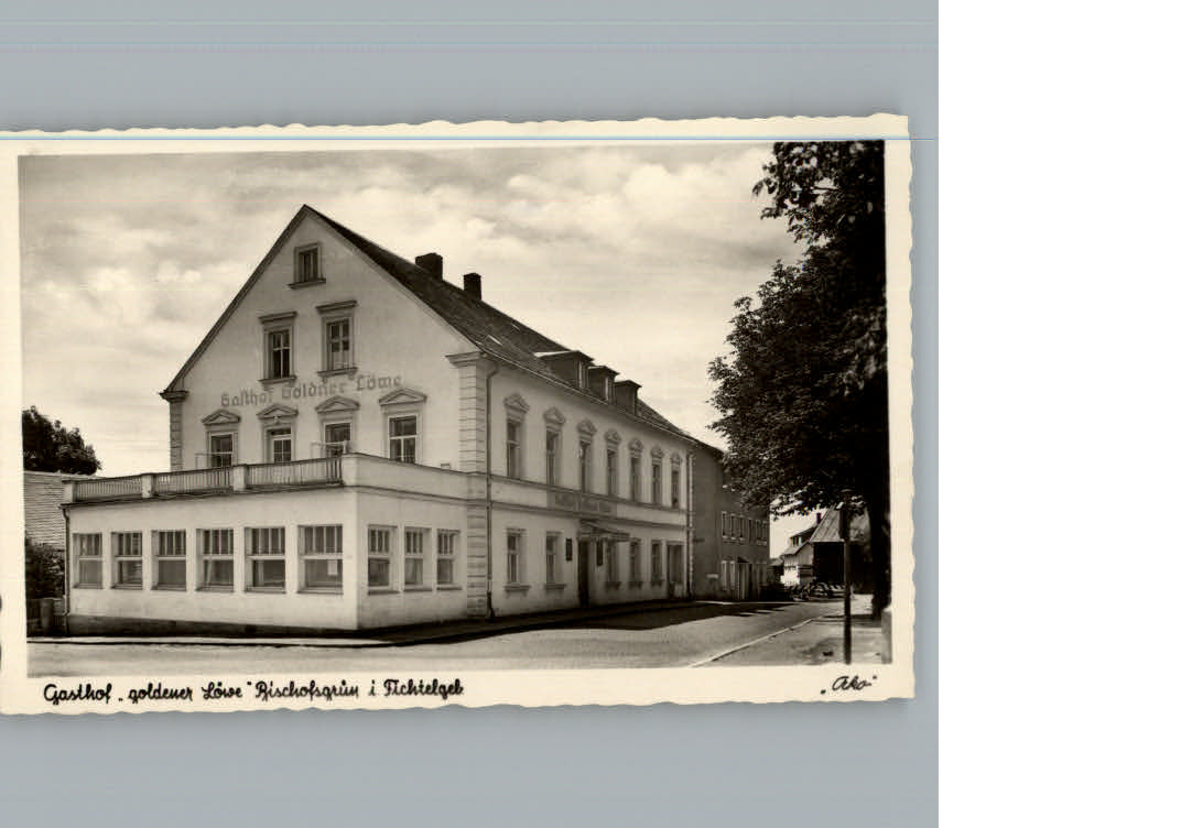Bischofsgruen Gasthof Goldner Loewe
