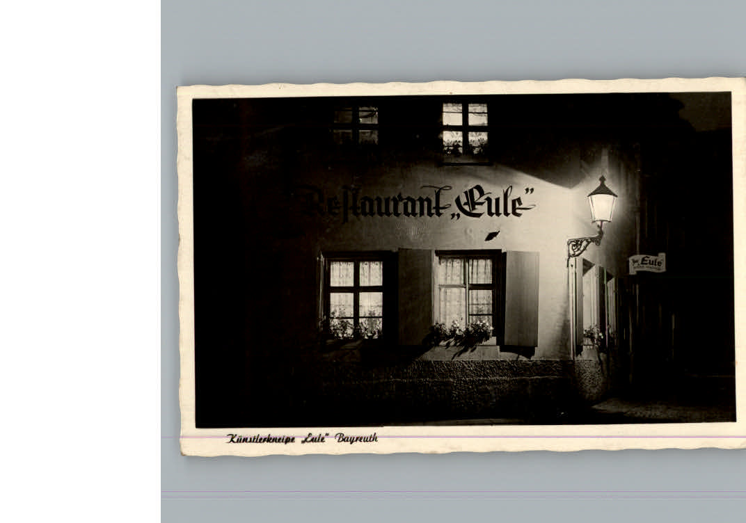 Bayreuth Kuenstlerkneipe Eule