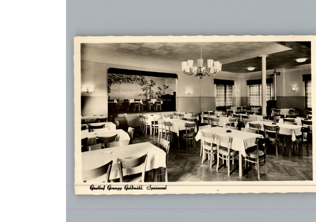 Goldmuehl Fichtelgebirge Gasthof Grampp