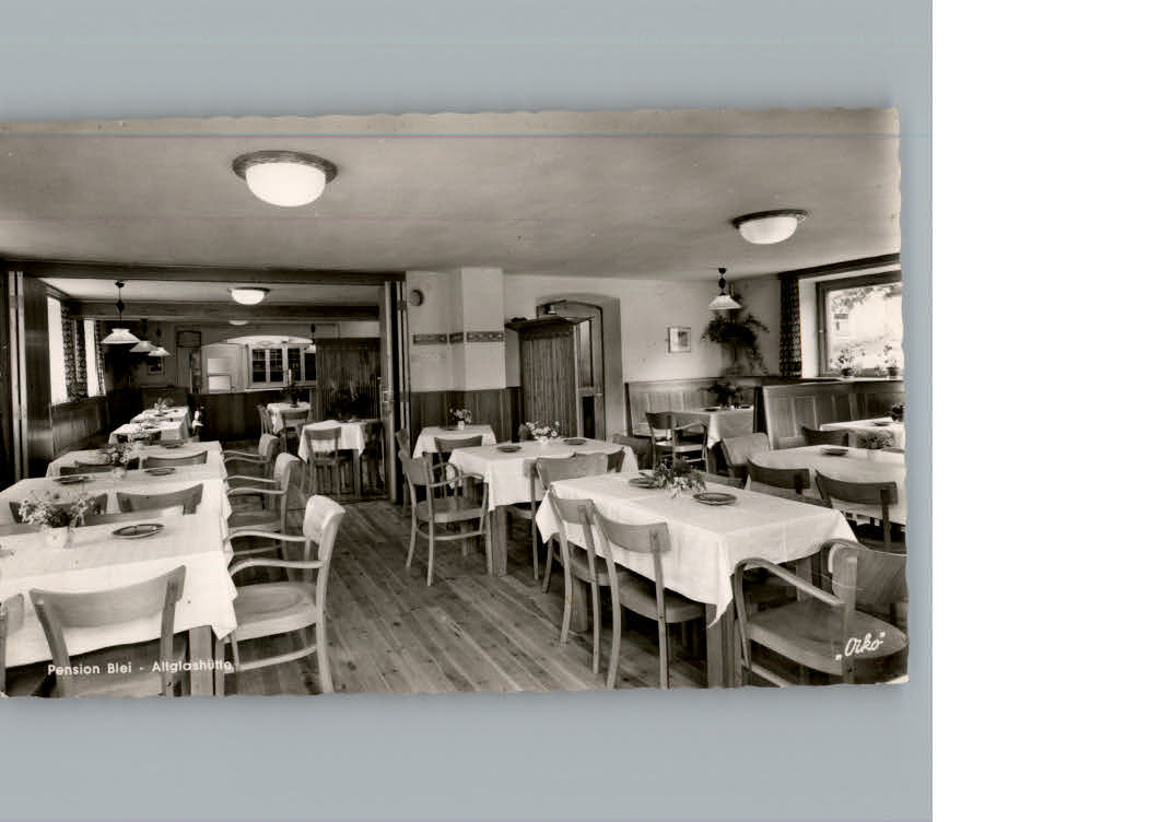 Altglashuette Oberpfalz Gasthof Pension Blei