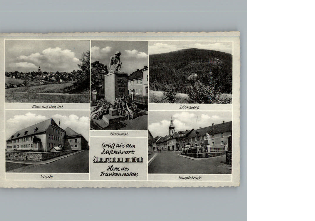 Schwarzenbach Wald Hauptstrasse