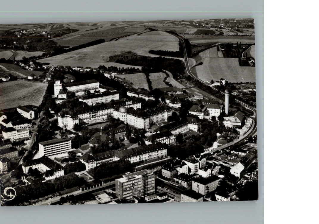 Wuerzburg Fliegeraufnahme Uniklinik