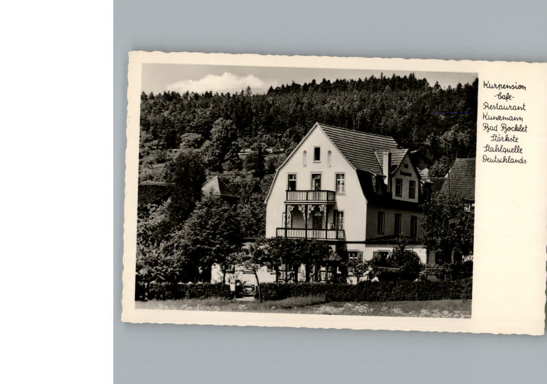 Bad Bocklet Cafe Kunzmann