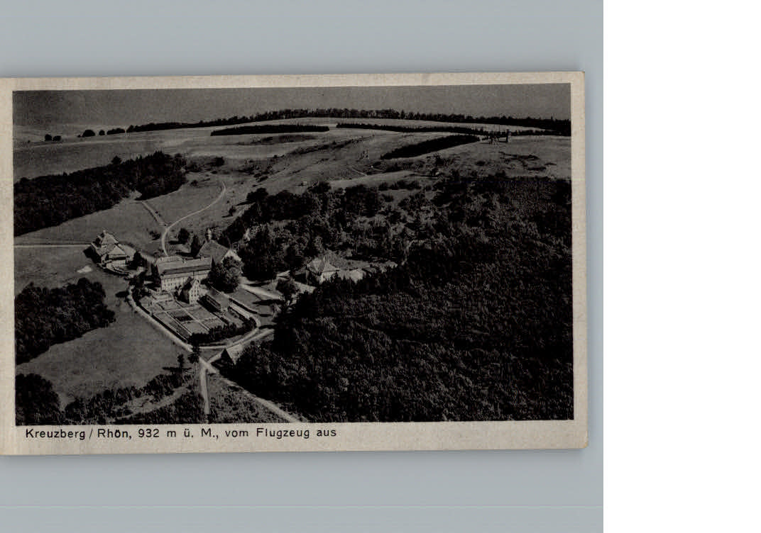 Kreuzberg Rhoen Fliegeraufnahme
