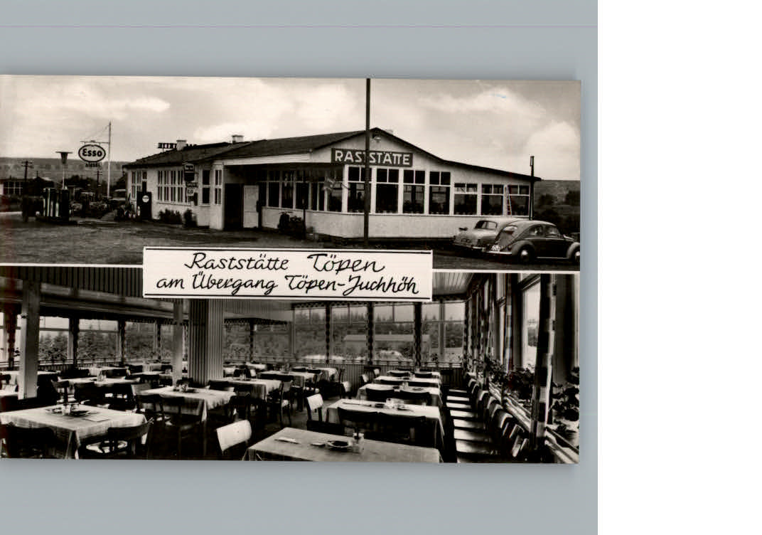 Toepen Raststaette am Grenzuebergang