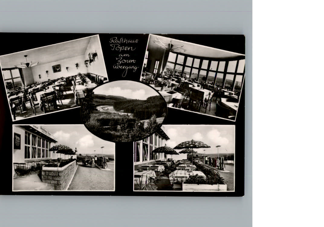 Toepen Raststaette am Grenzuebergang