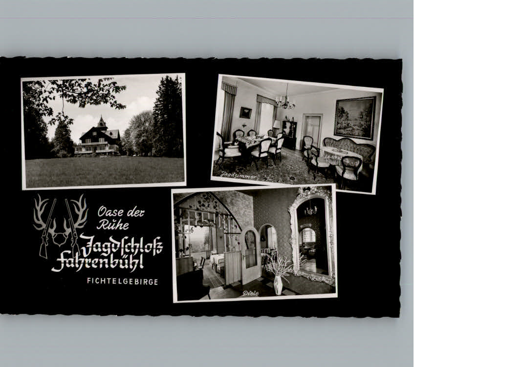 Fahrenbuehl Gaststaette Pension Jagdschloss Fahrenbuehl