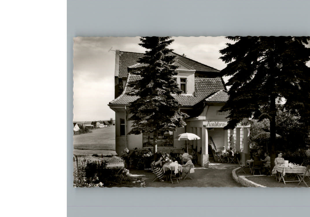 Bad Steben Cafe Konditorei Hans Reichl