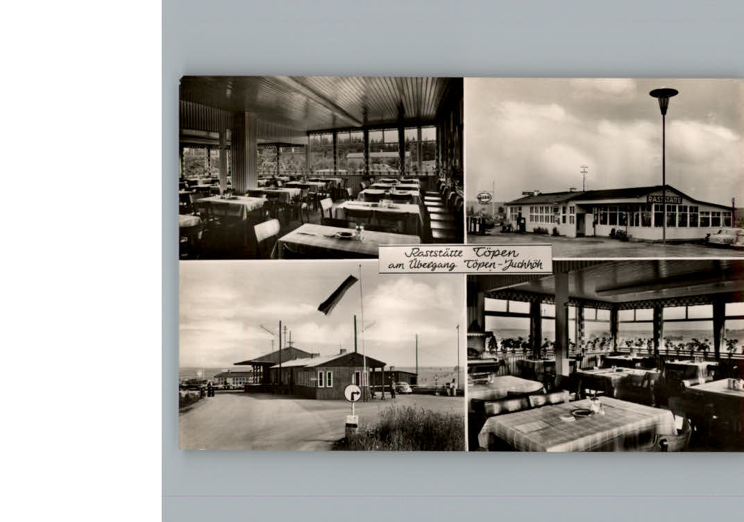 Toepen Raststaette am Grenzuebergang