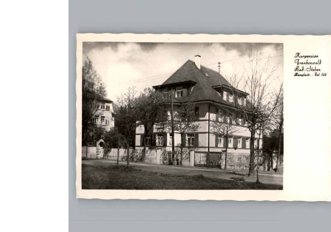 Bad Steben Pension Frankenwald