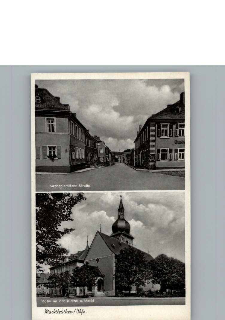 Marktleuthen Kirchenlamitzer Str Am Markt