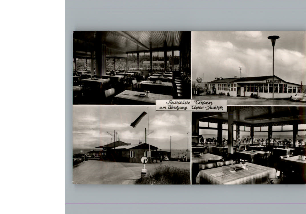 Toepen Raststaette am Grenzuebergang