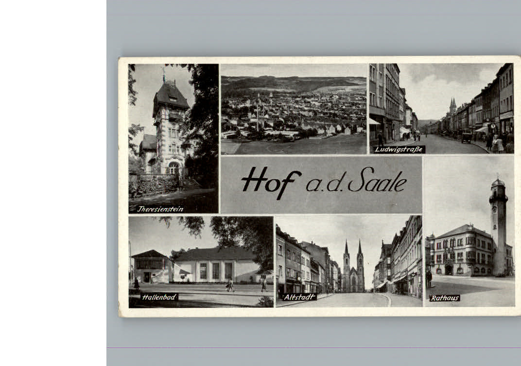 Hof Saale Mehrfachansicht