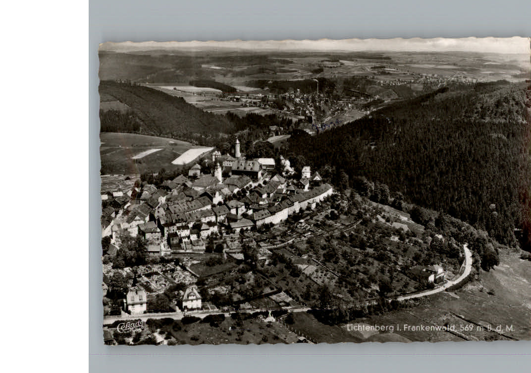 Lichtenberg Oberfranken Fliegeraufnahme