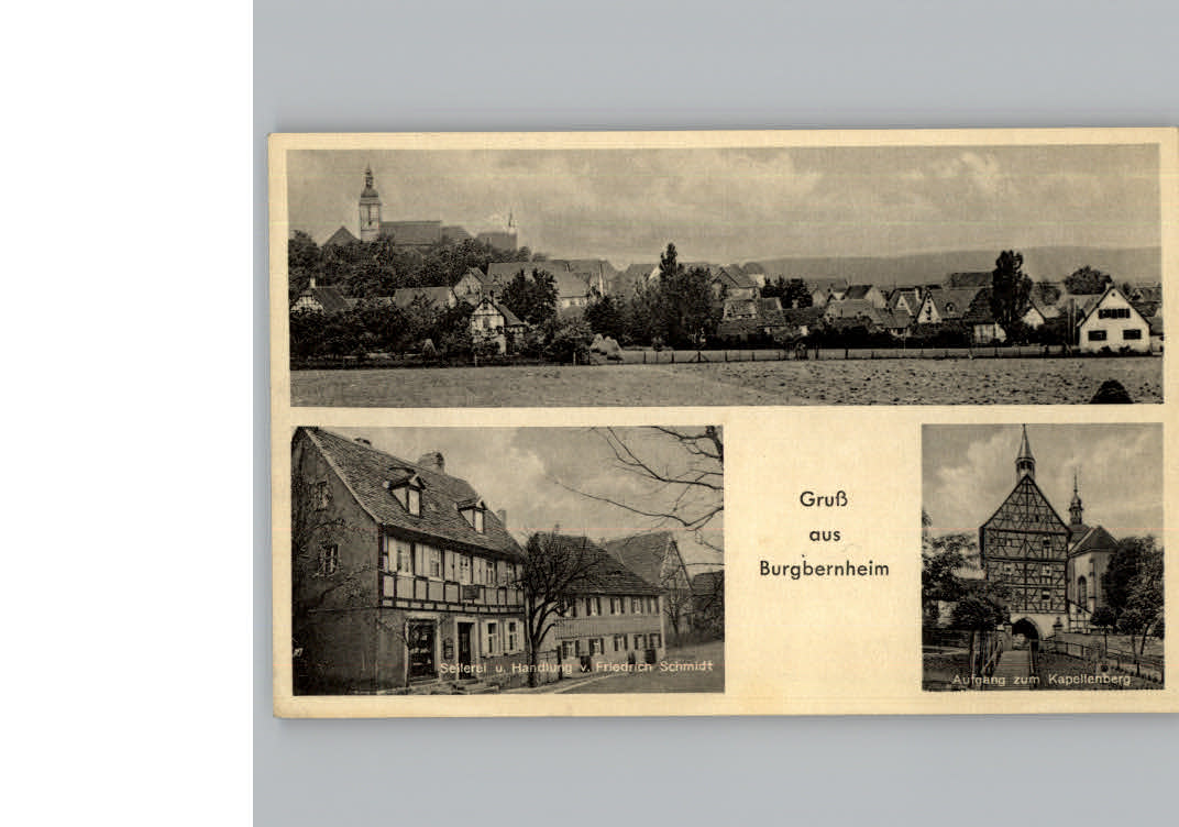 Burgbernheim Handlung Schmidt