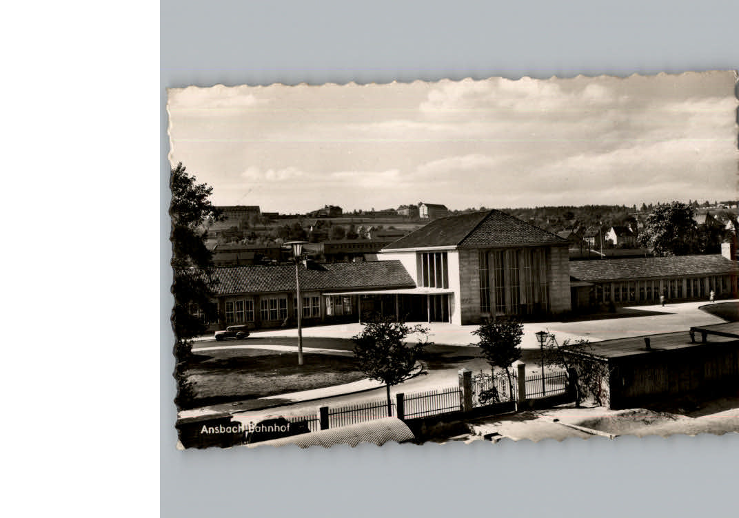Ansbach Mittelfranken Bahnhof