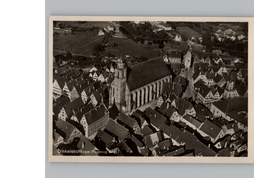 Dinkelsbuehl Fliegeraufnahme