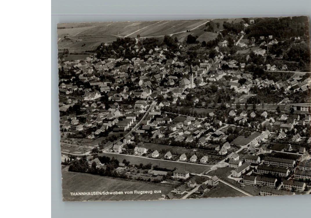 Thannhausen Schwaben Fliegeraufnahme