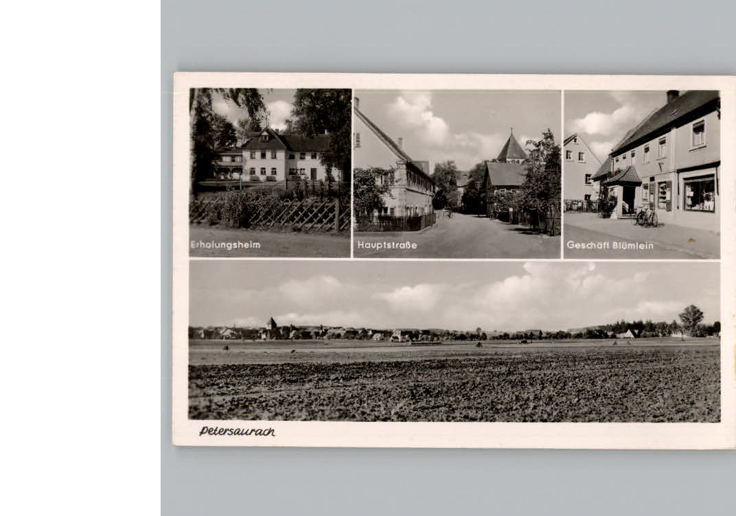 Petersaurach Geschaeft Blueklein