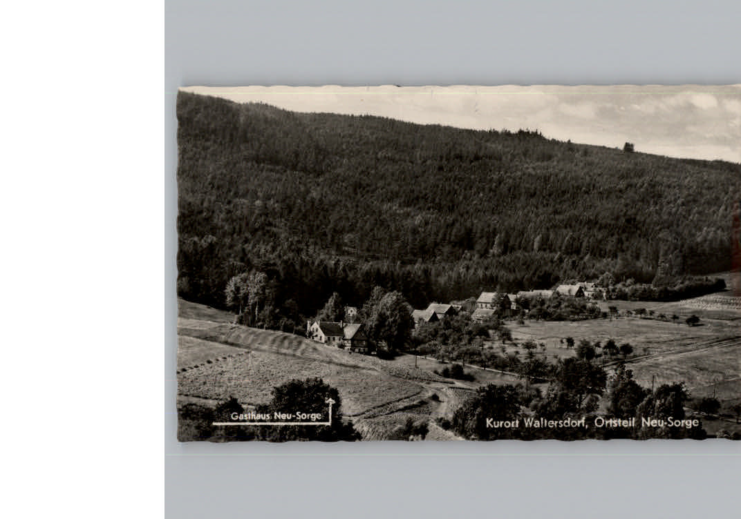 Waltersdorf Zittau Gasthau Neu-Sorge