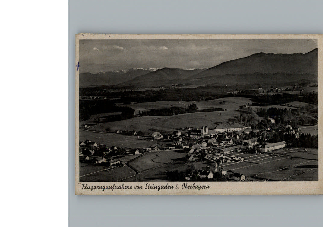 Steingaden OberBayern Fliegeraufnahme