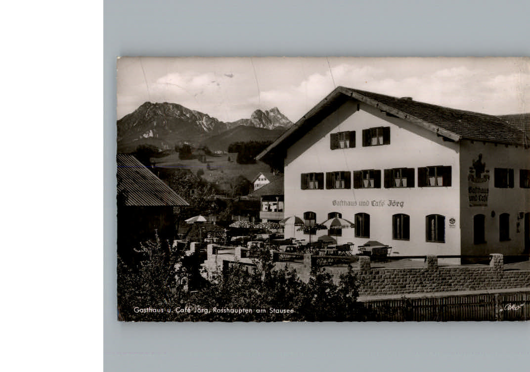 Rosshaupten Forggensee Gasthaus Joerg