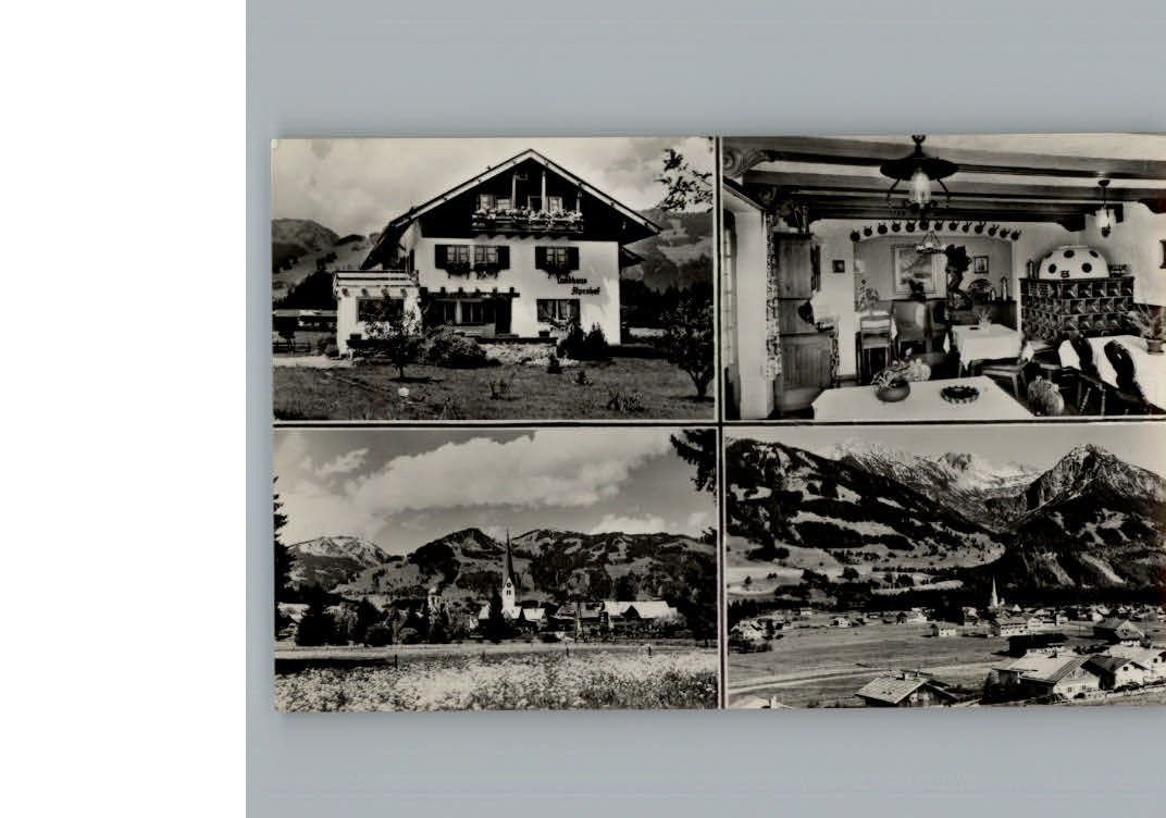 Fischen Allgaeu Pension Alpenhofe