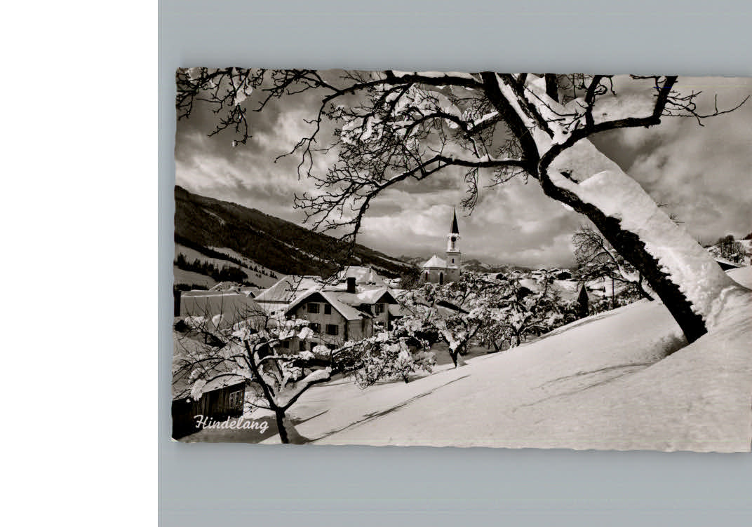 Hindelang Winter-Karte