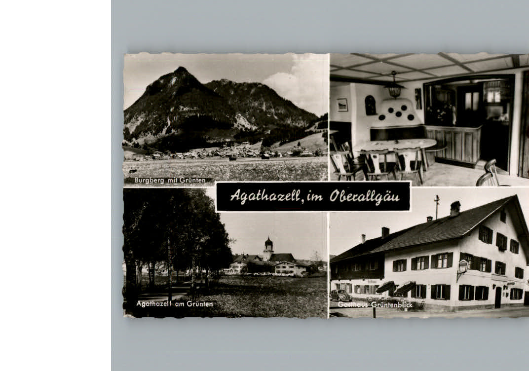 Agathazell Gasthaus Gruentenblick