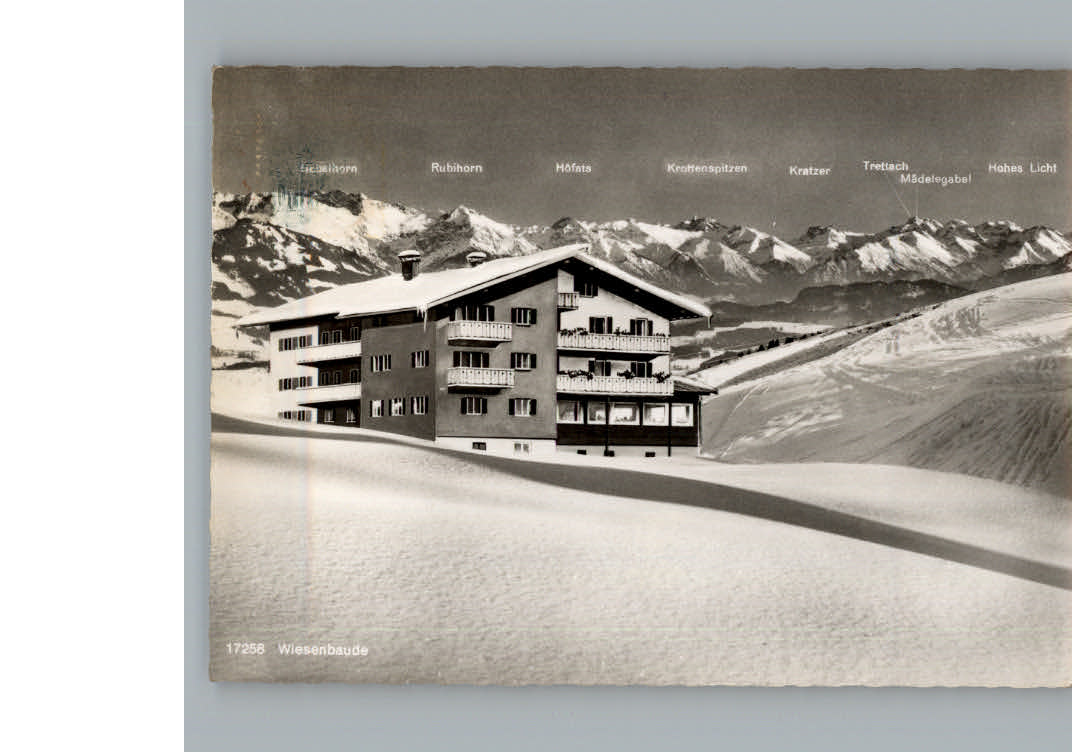 Ofterschwang Winter-Karte