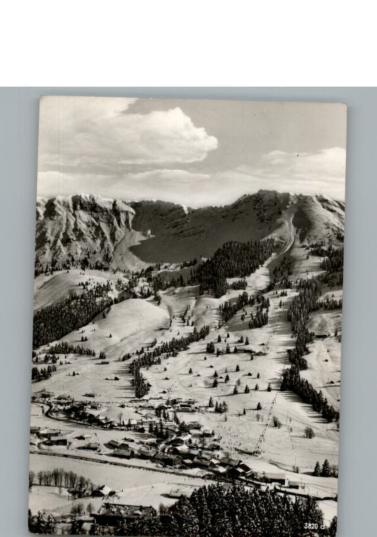 Oberjoch Winter-Karte