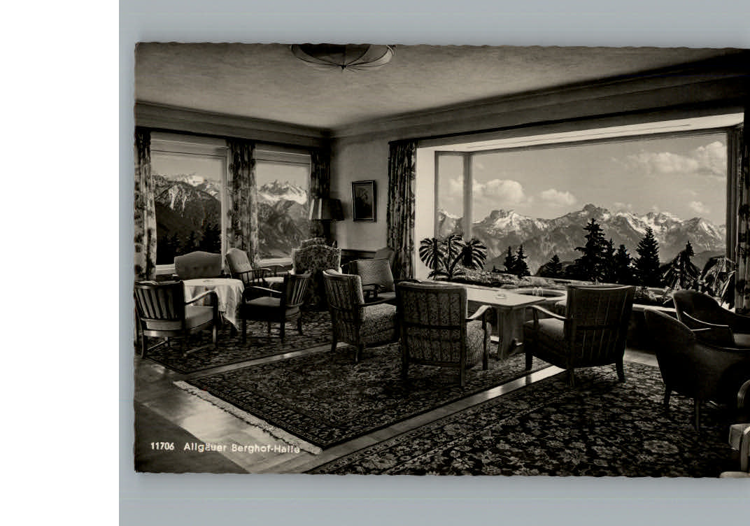 Sonthofen Oberallgaeu Berghotel Alpe Eck